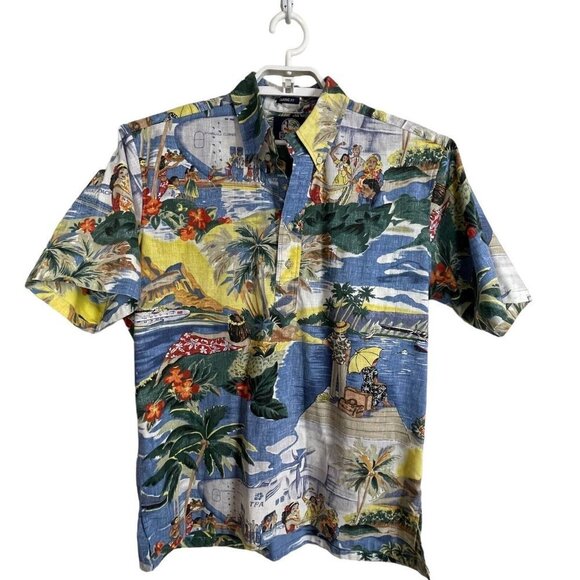 Reyn Spooner Multicolor Hawaiian Shirt - Picture 1 of 7